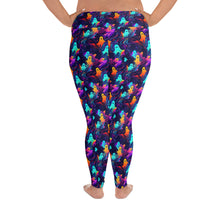 Load image into Gallery viewer, Ghost Swirl Plus Size Leggings
