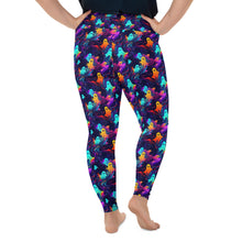 Load image into Gallery viewer, Ghost Swirl Plus Size Leggings
