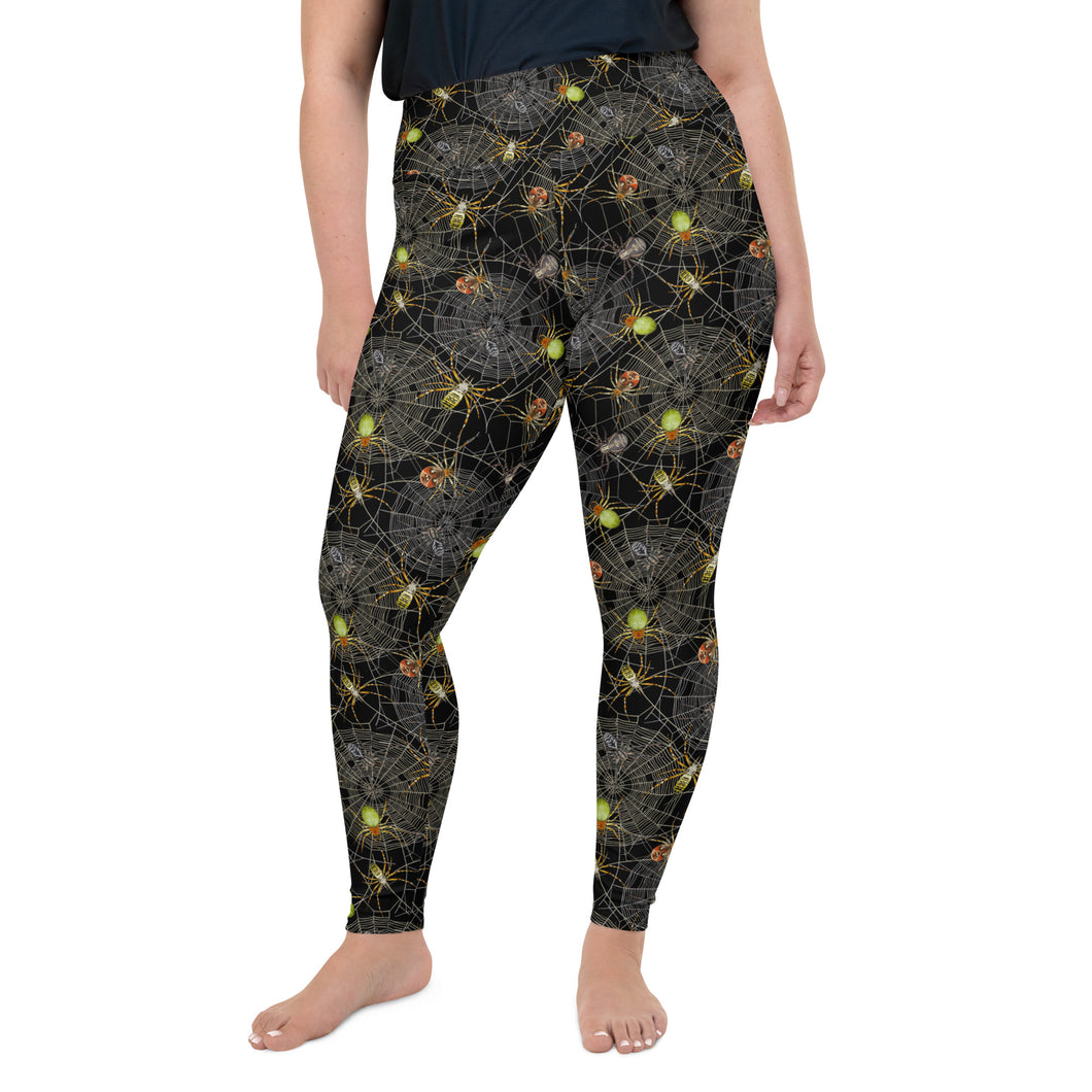 Spooky Spider Plus Size Leggings
