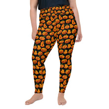 Load image into Gallery viewer, Pumpkin Patch Plus Size Leggings
