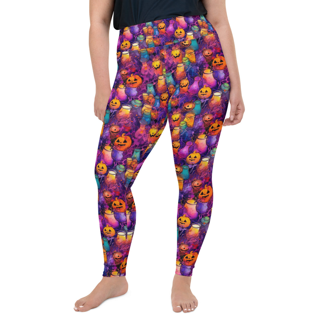 Magic Potion Ink Plus Size Leggings