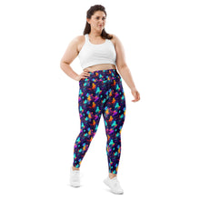 Load image into Gallery viewer, Ghost Swirl Plus Size Leggings
