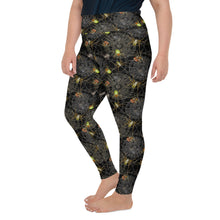 Load image into Gallery viewer, Spooky Spider Plus Size Leggings
