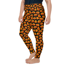 Load image into Gallery viewer, Pumpkin Patch Plus Size Leggings
