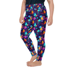 Load image into Gallery viewer, Ghost Swirl Plus Size Leggings
