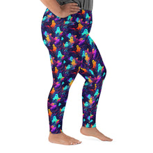 Load image into Gallery viewer, Ghost Swirl Plus Size Leggings

