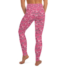 Load image into Gallery viewer, Pink XO Yoga Leggings
