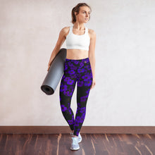 Load image into Gallery viewer, Forget-Me-Not Yoga Leggings
