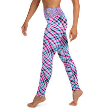 Load image into Gallery viewer, Pink Stripe Yoga Leggings
