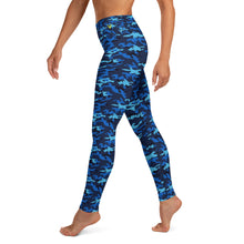 Load image into Gallery viewer, Ocean Camo Yoga Leggings
