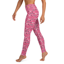 Load image into Gallery viewer, Pink XO Yoga Leggings
