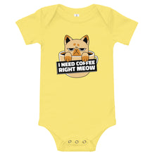Load image into Gallery viewer, Coffee Kitty One-Piece
