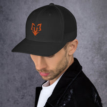 Load image into Gallery viewer, Orange Jungle Trucker Cap
