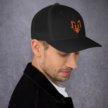 Load image into Gallery viewer, Orange Jungle Trucker Cap
