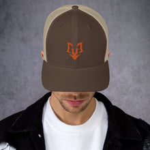 Load image into Gallery viewer, Orange Jungle Trucker Cap
