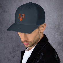 Load image into Gallery viewer, Orange Jungle Trucker Cap
