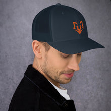 Load image into Gallery viewer, Orange Jungle Trucker Cap
