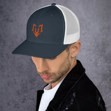 Load image into Gallery viewer, Orange Jungle Trucker Cap
