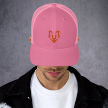 Load image into Gallery viewer, Orange Jungle Trucker Cap
