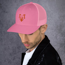 Load image into Gallery viewer, Orange Jungle Trucker Cap
