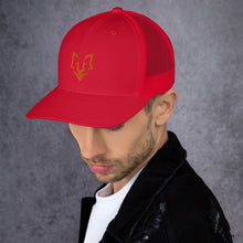Load image into Gallery viewer, Orange Jungle Trucker Cap
