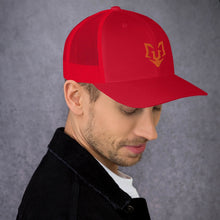 Load image into Gallery viewer, Orange Jungle Trucker Cap
