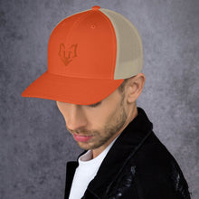 Load image into Gallery viewer, Orange Jungle Trucker Cap
