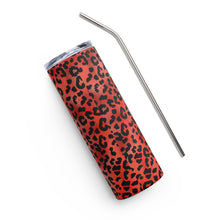 Load image into Gallery viewer, Red Leopard Tumbler
