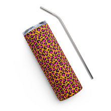 Load image into Gallery viewer, Tangerine Leopard Tumbler
