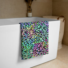 Load image into Gallery viewer, Neon Leopard Towel
