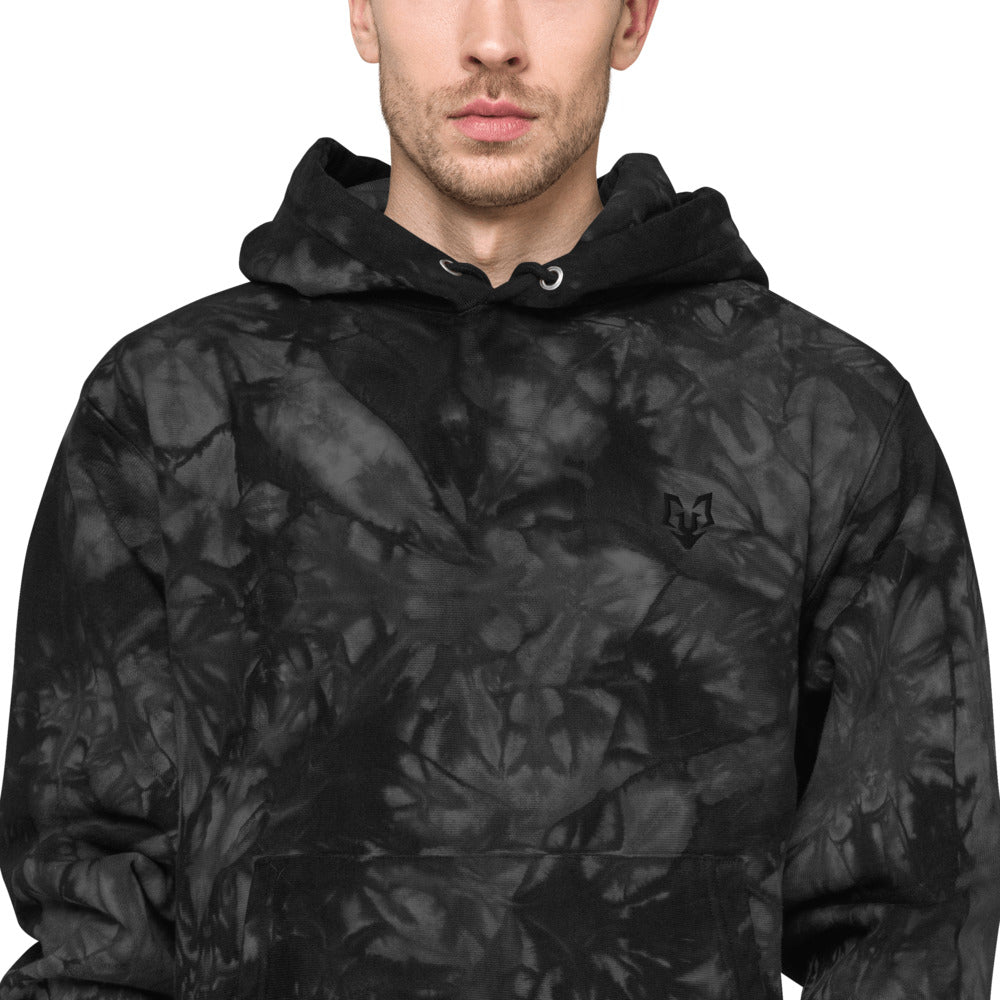 Jungle Logo Champion tie-dye hoodie
